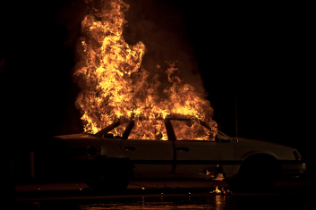 Burning Car